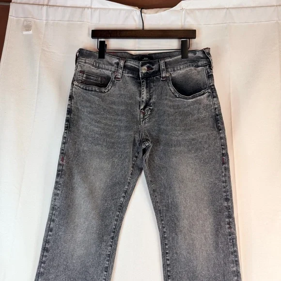 TRUE RELIGION Men’s Size 34 Denim Jeans Ricky Style Relaxed Straight Stretch
